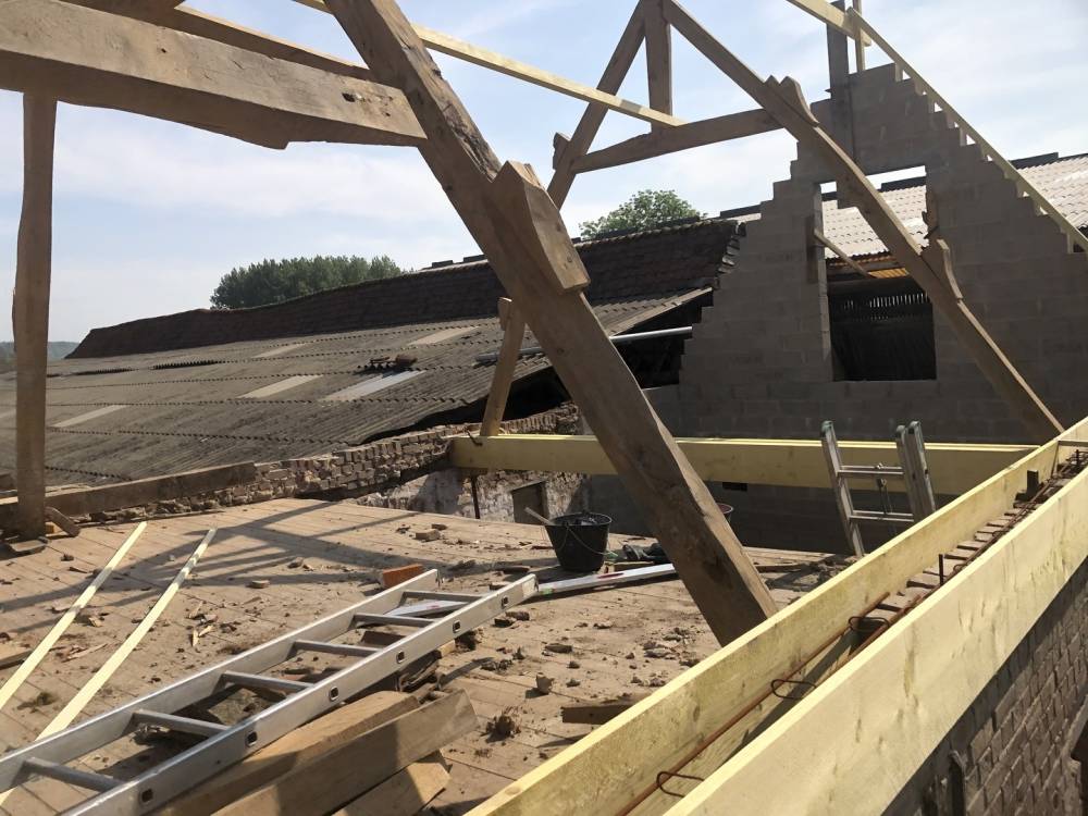 chantier toiture maison