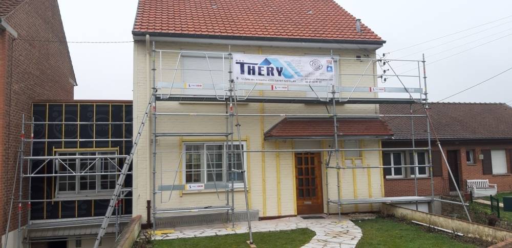 Bardage installation maison